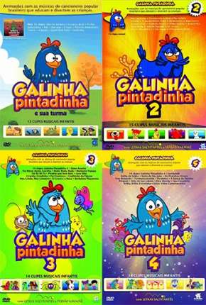 Baixar Galinha Pintadinha 1, 2, 3 e 4 - Todos os Filmes Torrent