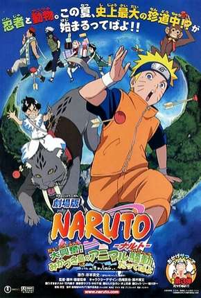 Baixar Naruto 3 - A Revolta dos Animais da Lua Crescente Legendado Torrent