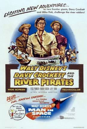 Baixar Davy Crockett e os Piratas do Rio / Davy Crockett and the River Pirates Torrent